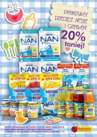Wszystkie produkty dziecięce marki Nestle i Gerber tańsze o 20%/