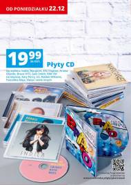 Płyty CD pod choinkę, do wyboru artyści tacy jak Indila, ...