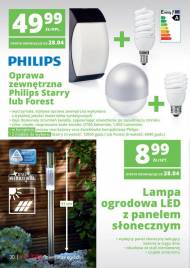 Lampa ogrodowa LED z panelem słonecznym i czujnikiem zmierzchu ...