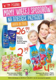Gazetka Biedronka 2014.05.29 do 11 czerwiec  - oferta dla matek, dzieci i niemowląt żywienie, pielęgnacja