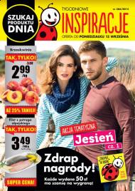 Gazetka Biedronka Inspiracje od 15 do 26 września 2014, promocje spożywcze odzieżowe i przemysłowe