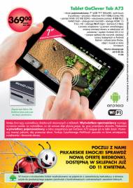 Tablet GoClever Tab A63 z Biedronki, cena 369PLN od 5 kwietnia. ...