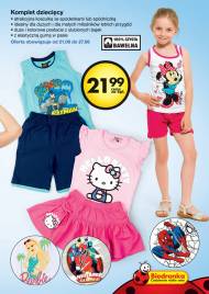 Komplet dziecięcy koszulka spodenki Hello Kitty