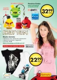 Pendrive Emtec 4GB, Angry Birds - zabawki, bluzka damska,