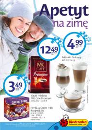 Apetyt na zimę - oferta Biedronki na kawę mieloną MK Cafe ...