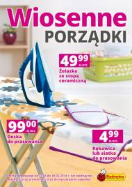 Środki czystości, porządki w domu GAzetka Biedronka promocje od 2014.03.17 do 30 marca 