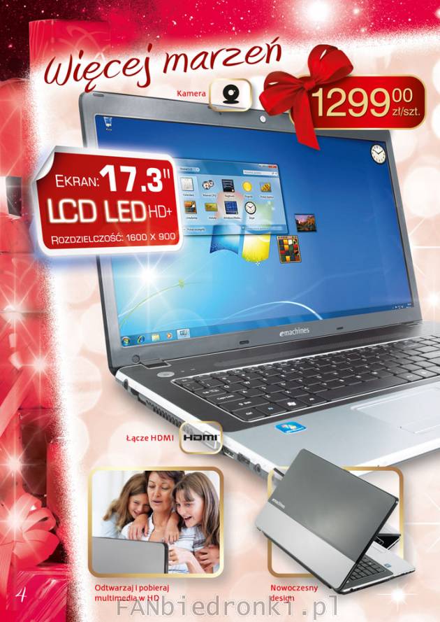 Laptop Acer emachines emg640-P563G32Mnk
- Windows 7 Home Premium
- Office Starter ...