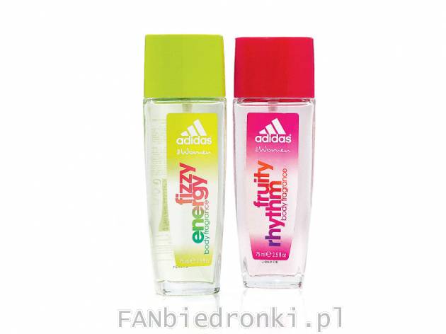 Adidas dezodorant w naturalnym spray&#8217;u, 75 ml, cena: 14,99 PLN, 
- Fizzy ...