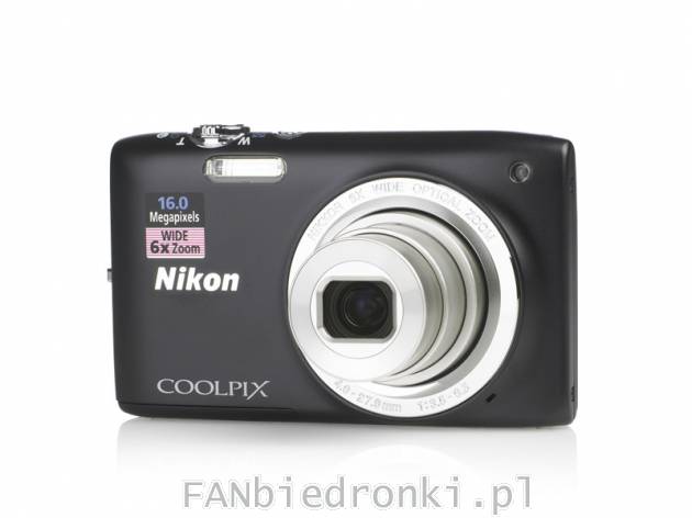 Aparat fotograficzny Nikon Coolpix S2700, cena: 289,00 PLN, 
- matryca CCD o rozdzielczości ...