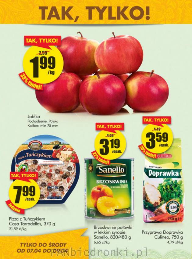 W tym tygodniu w Biedronce wyjątkowa oferta na jabłka po 1,99 zł za kilogram. ...