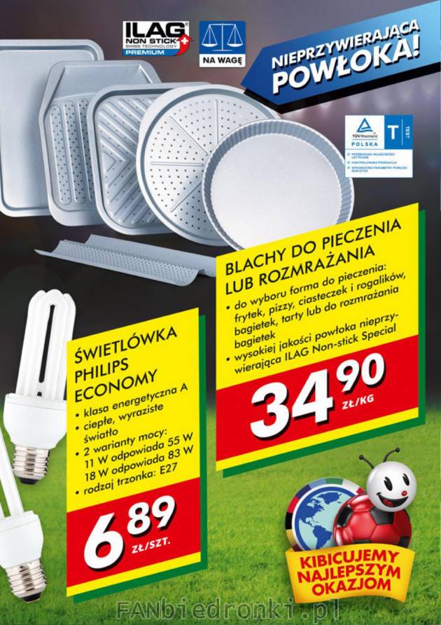Świetlówka Philips Economy do wyboru dwa warianty mocy: 11 W i 18 W za 6,89 zł ...