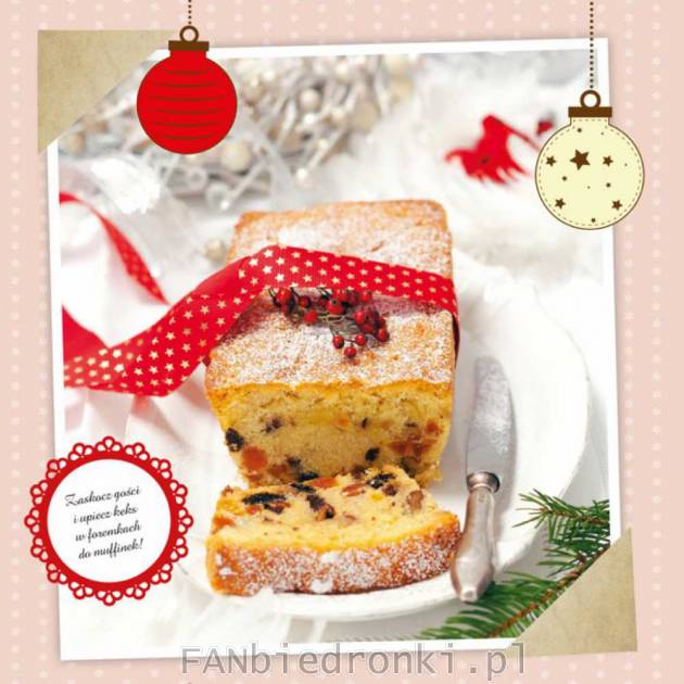 Puszysty keks, przepis na świąteczne przysmaki w Biedronce