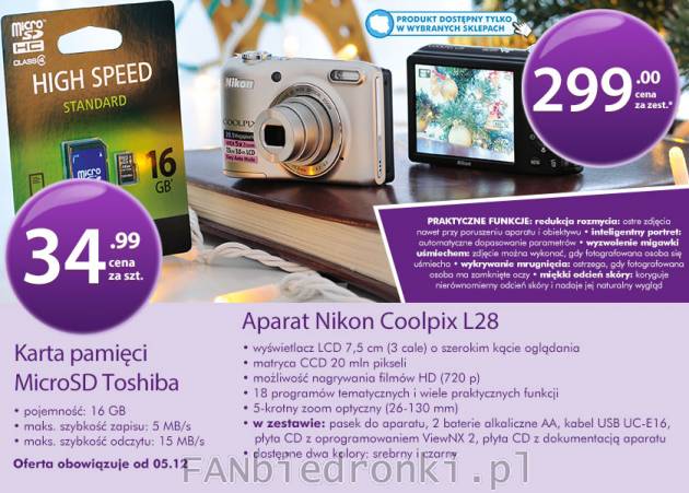 Aparat Nikon Coolpix to nowoczesny sprzęt fotograficzny łatwy w obsłudze. 18 ...