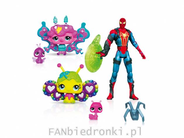 Figurki, cena: 19,99 PLN, 
- Littlest Pet Shop Podniebne Wróżki
- Spider-man ...