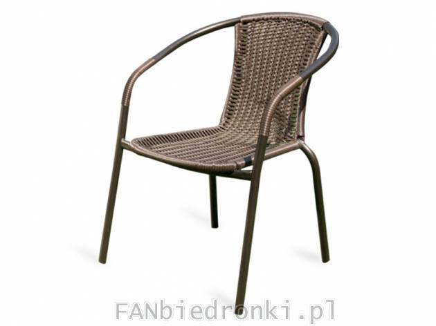 Fotel ogrodowy, cena: 49,99 PLN, 
- idealny do ogrodu, na taras czy balkon
- wykonany ...