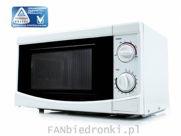 Kuchenka mikrofalowa, 17 l, cena: 159,00 PLN, 
- 6 poziomów mocy
- moc mikrofali: ...