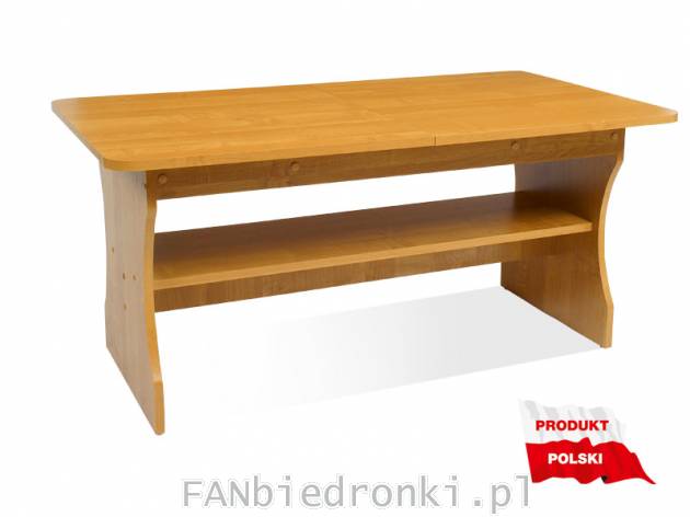 Ławo-stół, cena: 149,00 PLN, 
- wymiary: 120x65x55,5 cm, po rozłożeniu: 159,5x65x72 ...
