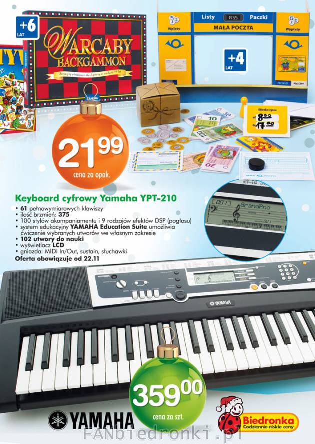 Keyboard Yamaha YPT-210