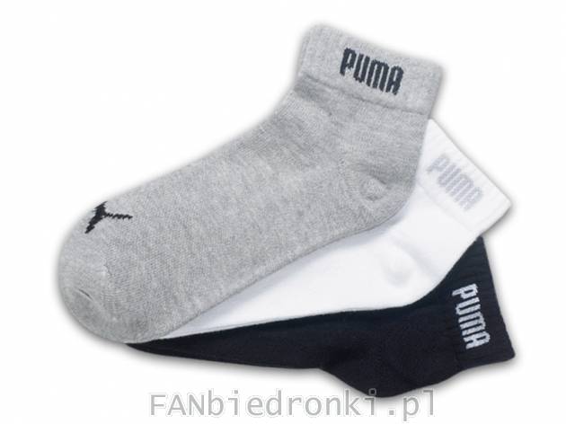 Skarpetki stópki Puma, cena: 19,99 PLN, 
- do wyboru trzy kolory
- rozmiary:
- ...