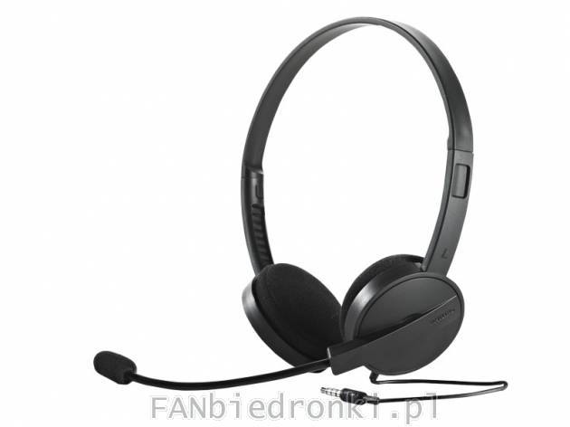 Słuchawki z mikrofonem Philips SHM3560/10, cena: 49,99 PLN, 
- 32-milimetrowe ...