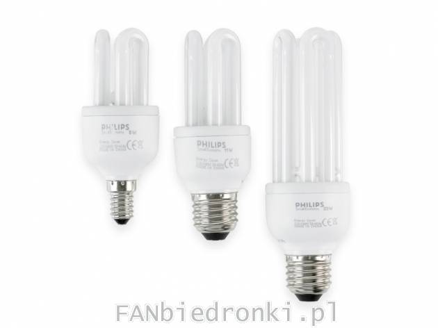 Świetlówki energooszczędne Philips, cena: 7,99PLN do wyboru 8W E14, 11W E27 23W ...