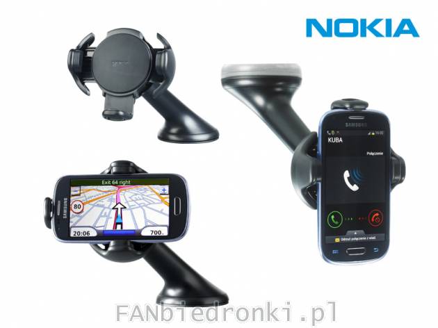 Uniwersalny uchwyt Nokia CR-123, cena: 49,99 PLN, 
- możliwość mocowania do ...