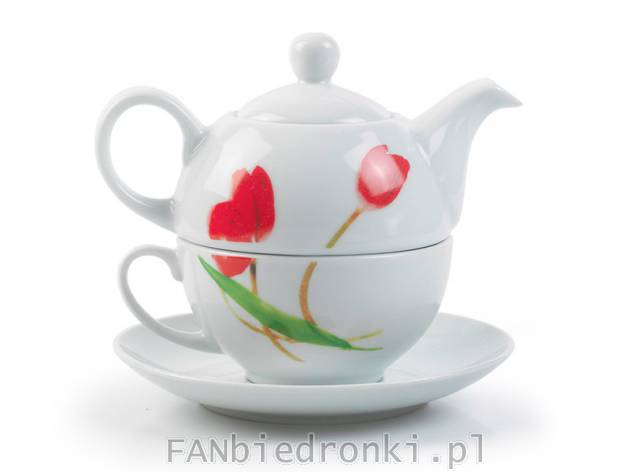 Zestaw do herbaty, cena: 17,99PLN za zestaw
- wykonany z pięknie zdobionej porcelany
- ...