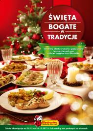 Biedronka promocje gazetka od 2012.12.05 do 24 grudzień ozdoby świąteczne, art. spożywcze, sprzęt agd, przepisy