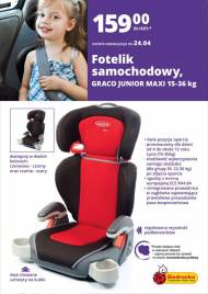Fotelik samochodowy Graco Junior Maxi od 15 do 36 kg