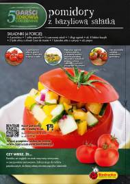 Przepis na pomidory z bazyliową sałatką
