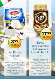 Ser Ricotta cena 3,99 zł. Kawa rozpuszczalna liofilizowana ...
