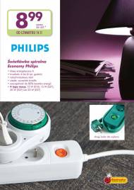 Świetlówki Philips w Biedronce za 8,99 zł:
- energooszczędne ...