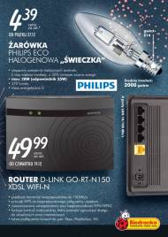 Żarówka Philips router dlink