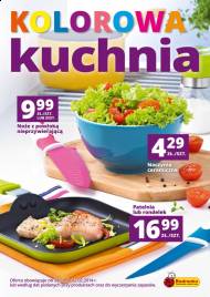 Kuchnia Biedronka promocje od 2014.01.20 do 2 luty Kolorowa kuchnia